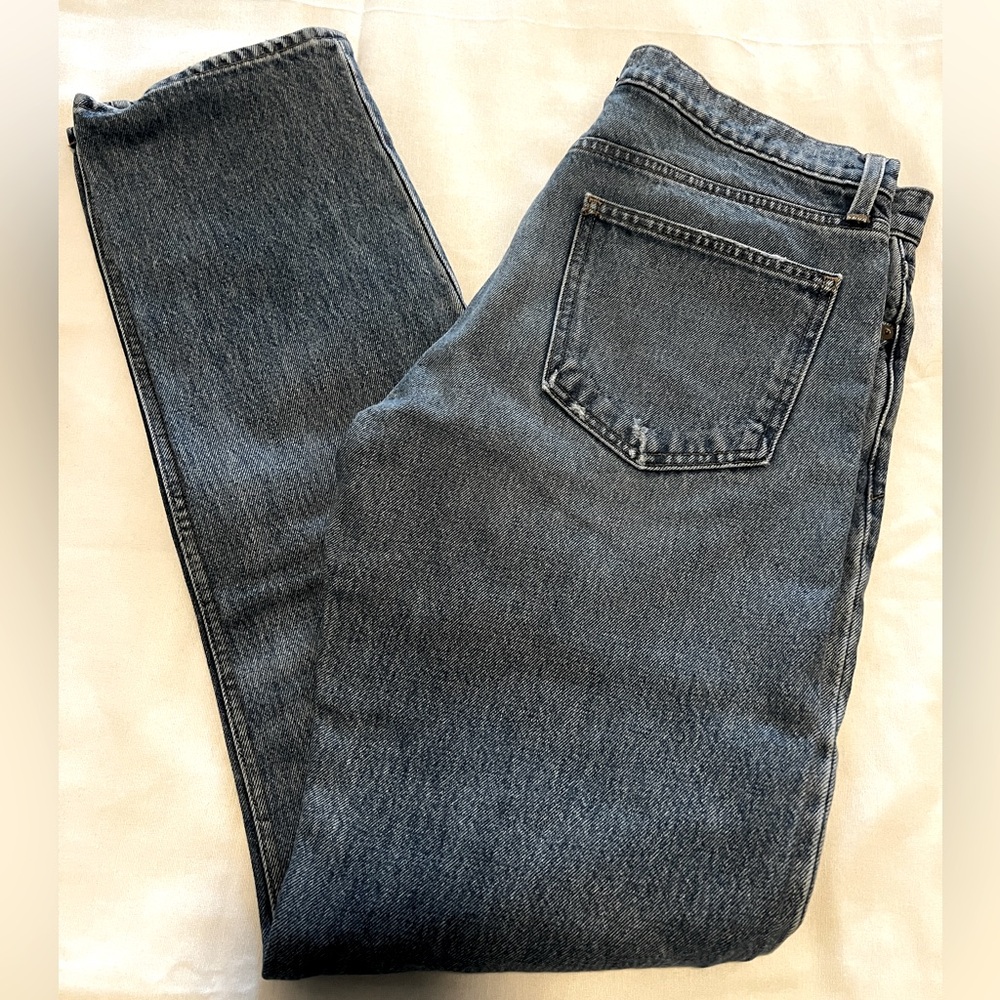 Vince DM 01 Distressed Straight Jeans size 33